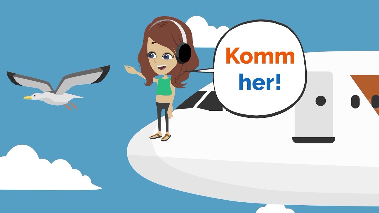 Mia arbeitet als Pilot