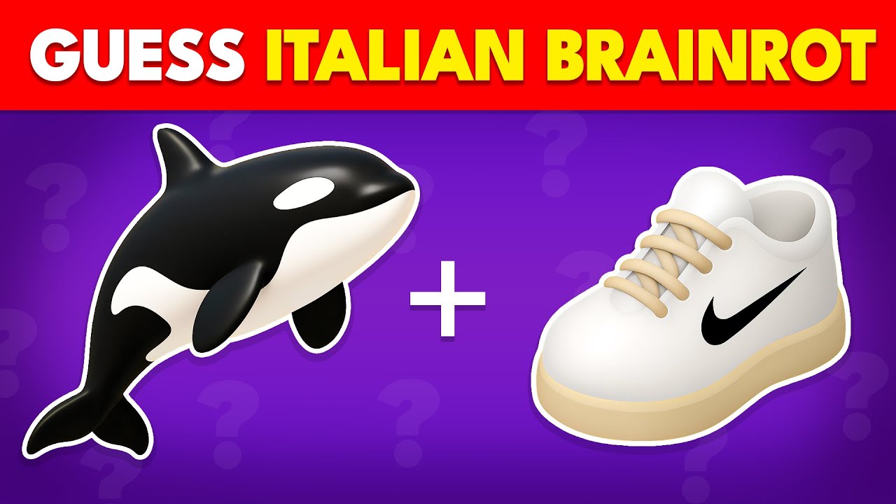 Guess the Italian Brainrot Memes by Emoji 🧠😎🐋 Brainrot Quiz - Beaver Quiz
