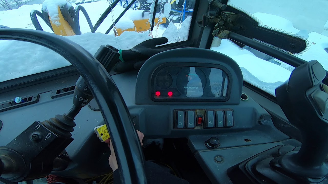 Cold start Volvo L20B Loader