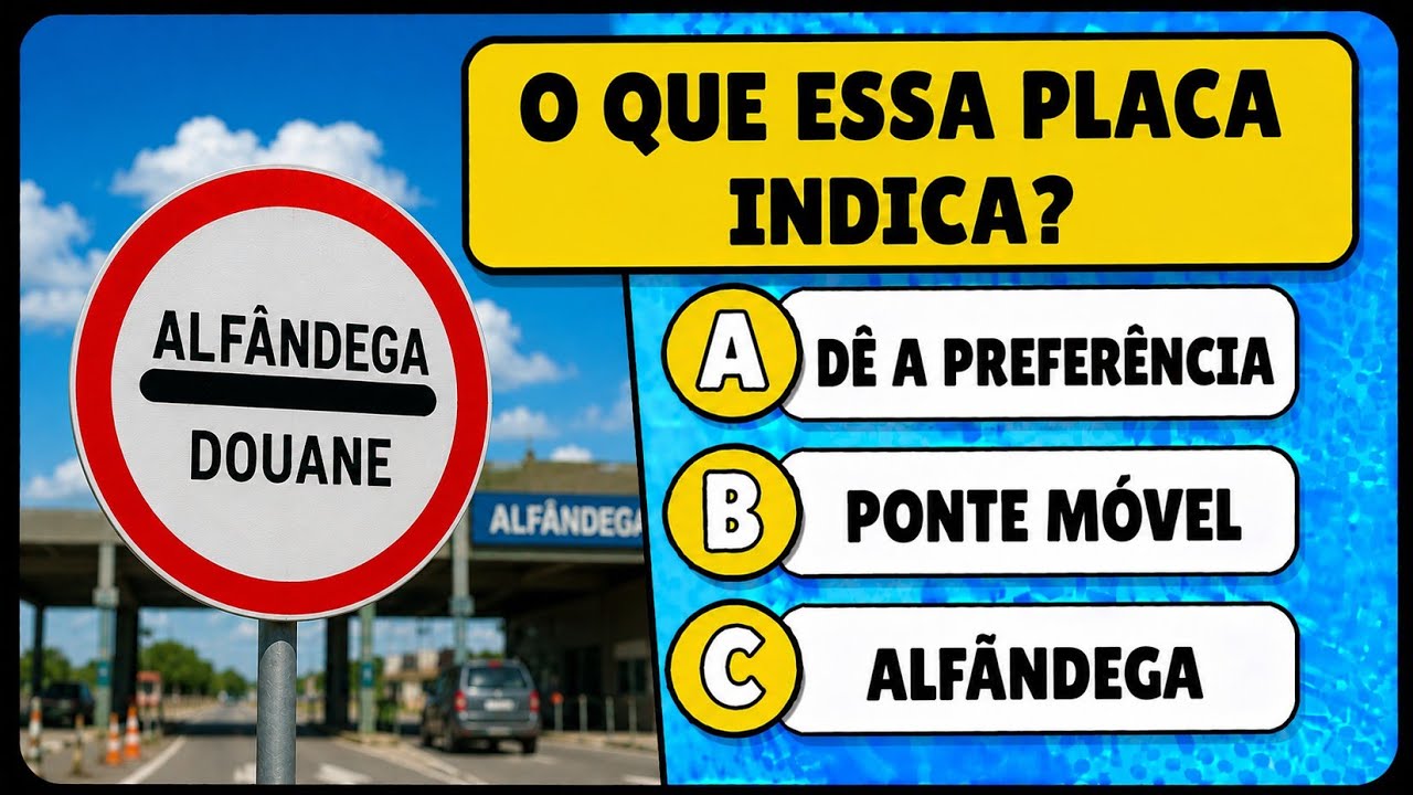 SÓ 1% ACERTA ESSE QUIZ DO DETRAN