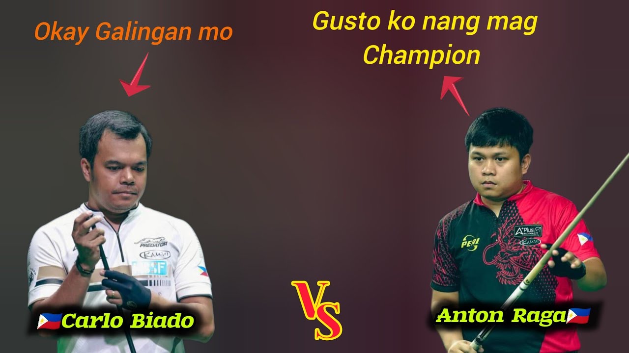 Carlo Biado 🆚 Anton Raga || Full Highlights 9ball Tournament Ho Chi Minh Open City 2024
