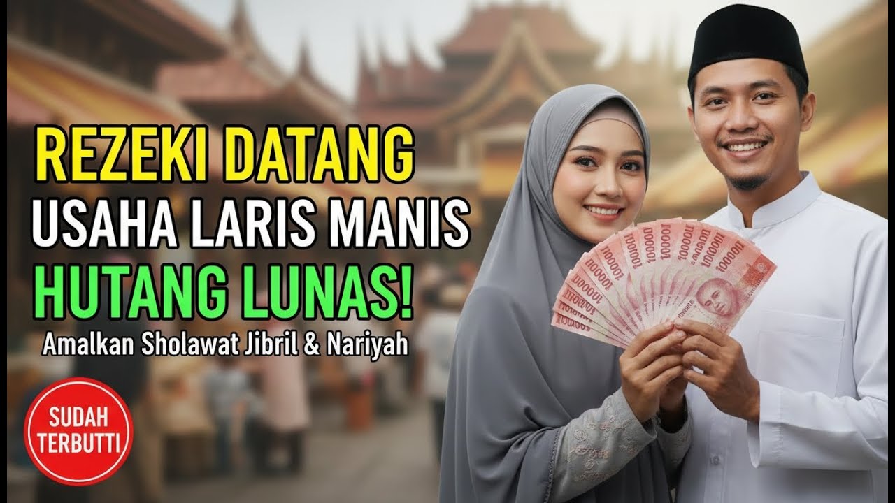 Putar Sebelum Tidur: Sholawat Pelunas Hutang & Magnet Rezeki
