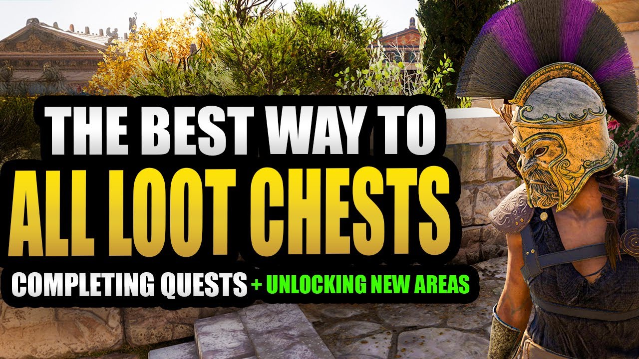 LIVE: 💰 ALL Loot & Treasure Locations in Assassin's Creed Odyssey (100% Guide!)