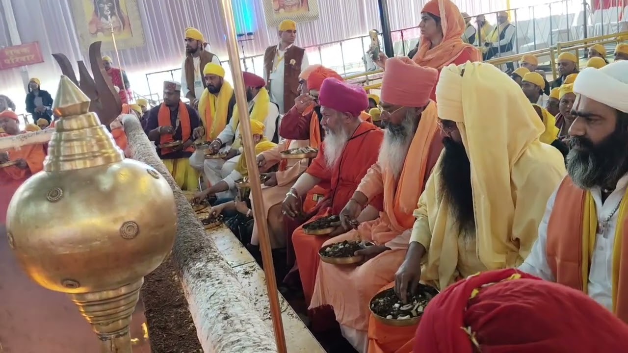  Mata Banglamukhi Dham Sant Harmail Dass Ji Hawan Karde Hoye🙏🙏#sant #banglamukhi #waheguru 