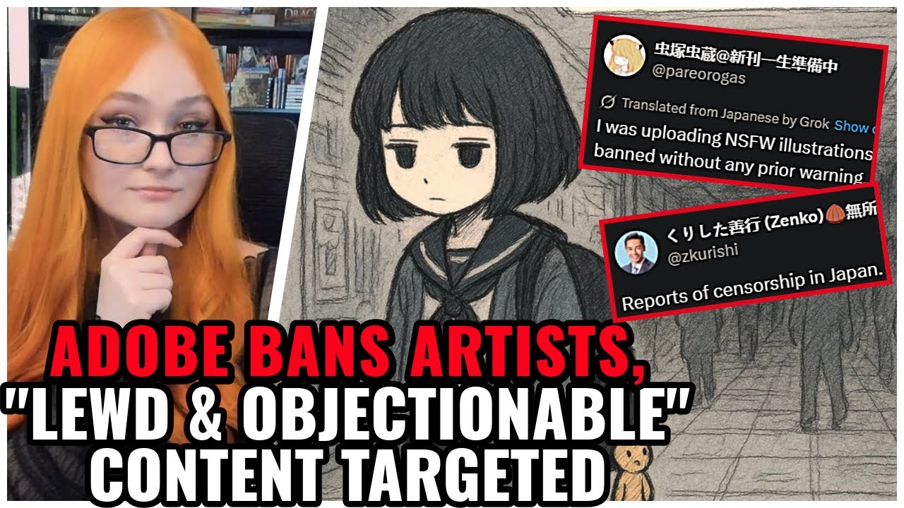 Adobe Banning NSFW Art Accounts 