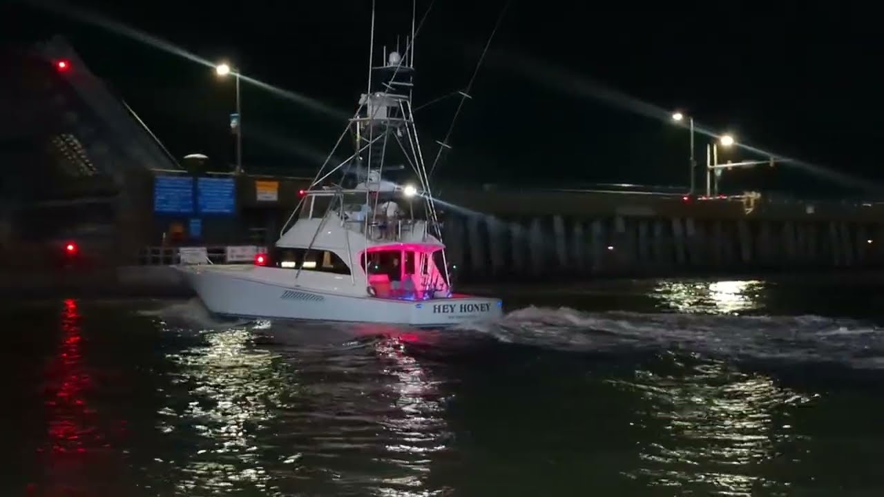 White Marlin Open 2025 Day 2 Route 50 Drawbridge Passage 