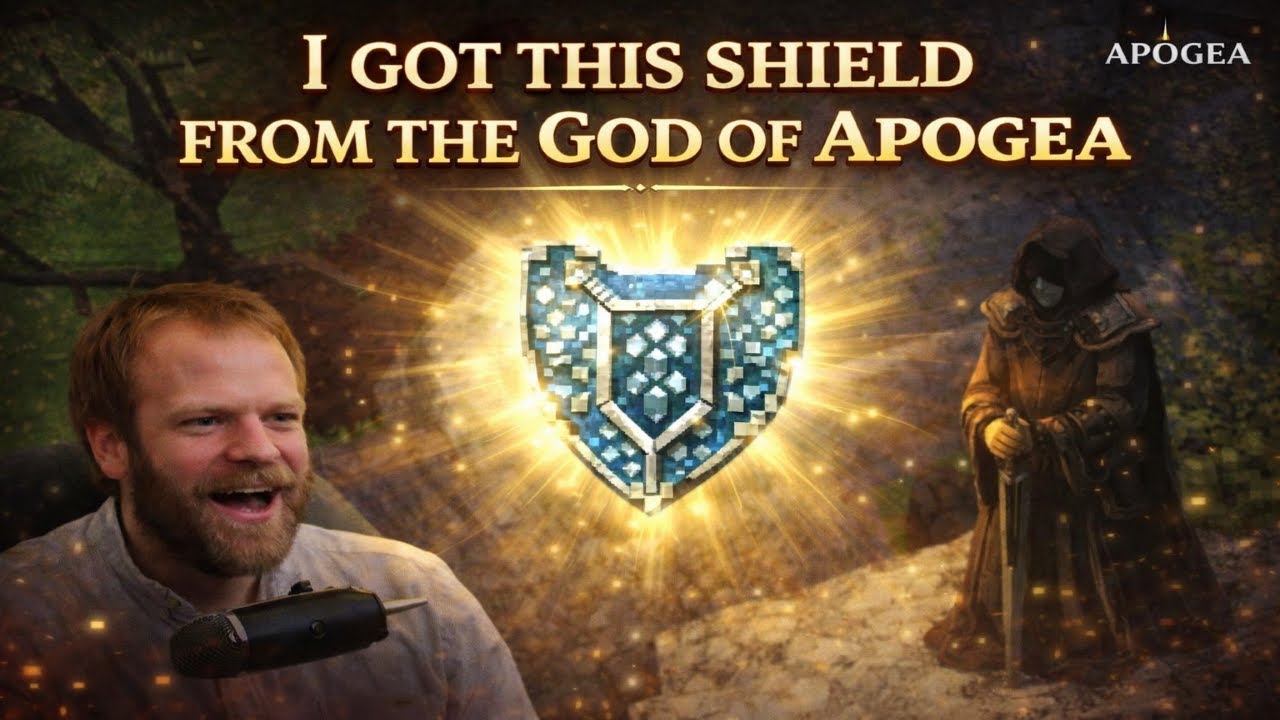 The Gods of Apogea Gave Me This Shield… (Test Server Gift) (Only Cosmetic)