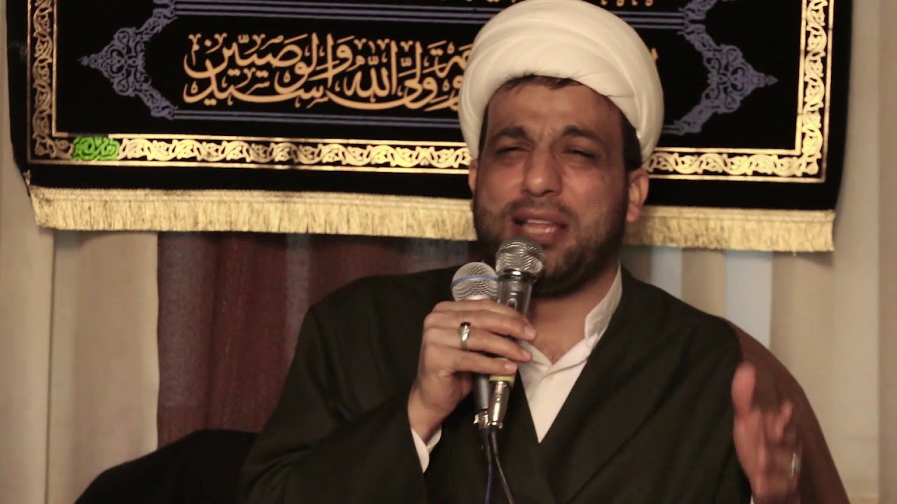 نواعي شيخ جعفر الدجيلي في دار خادم الحسين قاسم ابو السبح