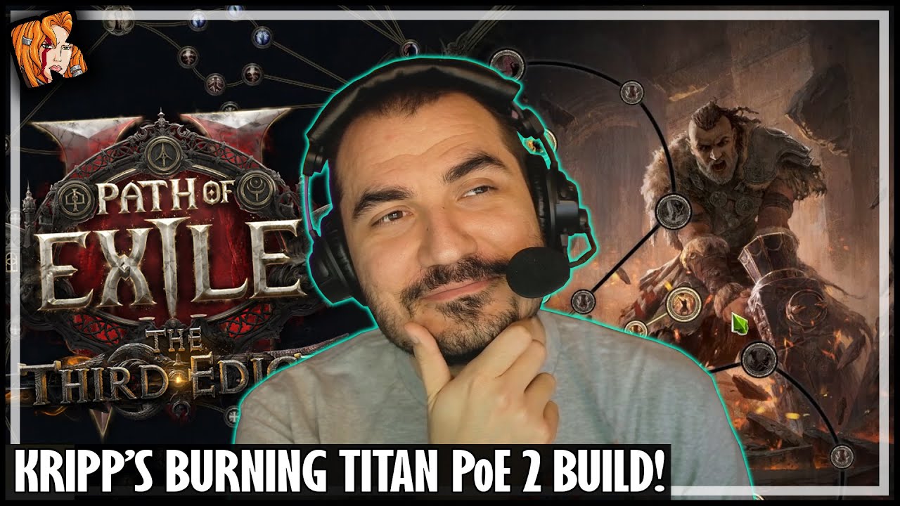 RIGHTEOUS FIRE IN POE2! KRIPP'S BURNING TITAN BUILD!