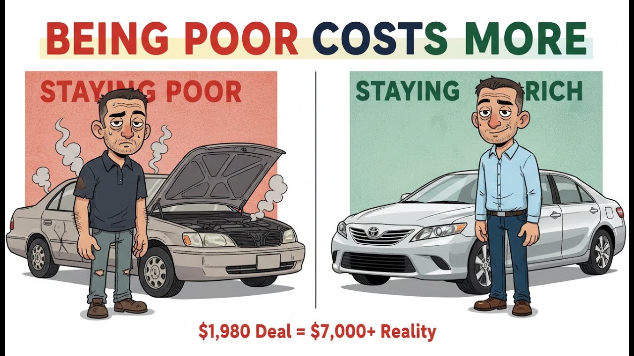 Why Being Broke Costs Double: The Hidden Math Behind The Poverty Tax Nobody Talks About (2026)