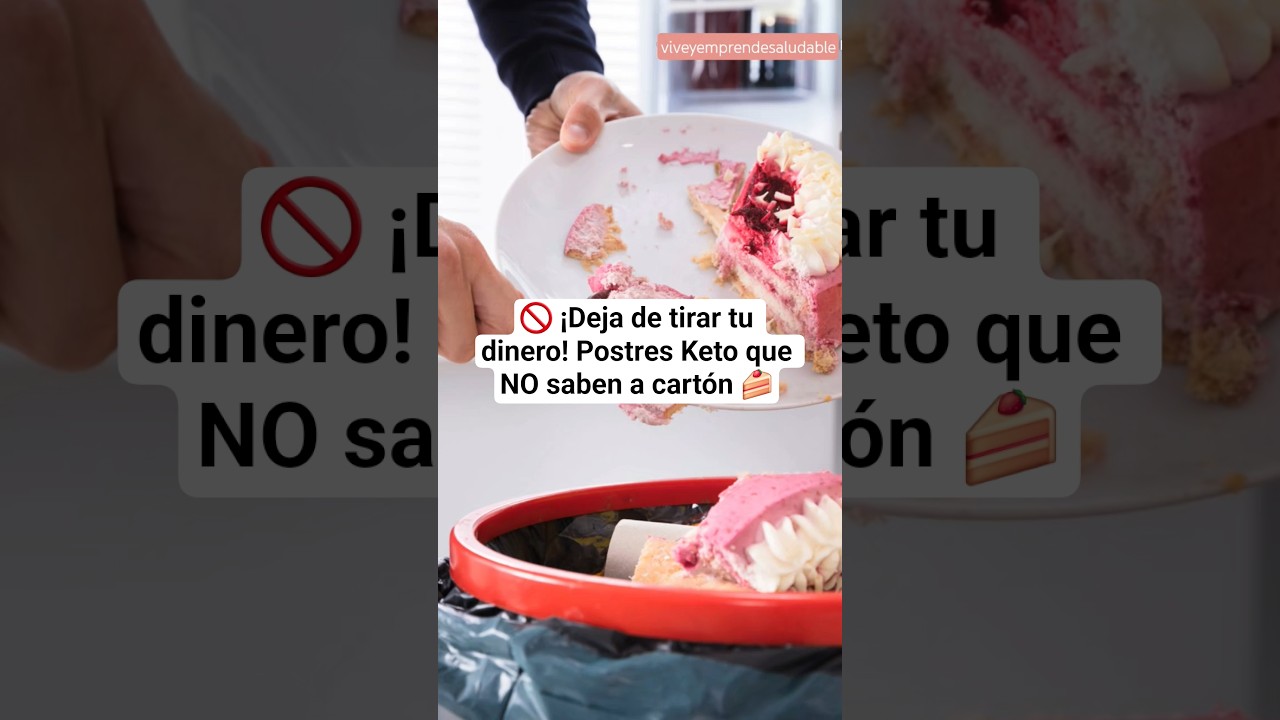 🚫 ¡Deja de tirar tu dinero! Postres Keto que NO saben a cartón 🍰 