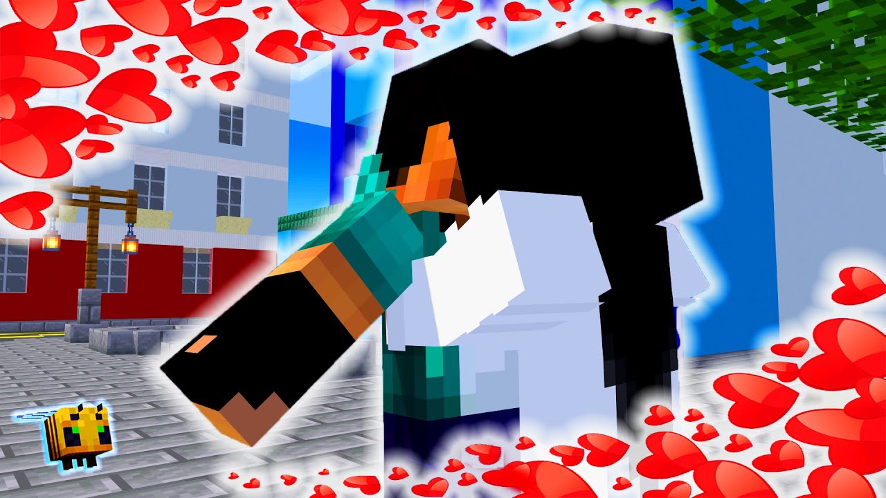 Herobrine kiss Sadako Love Story v.5 - Minecraft Animation