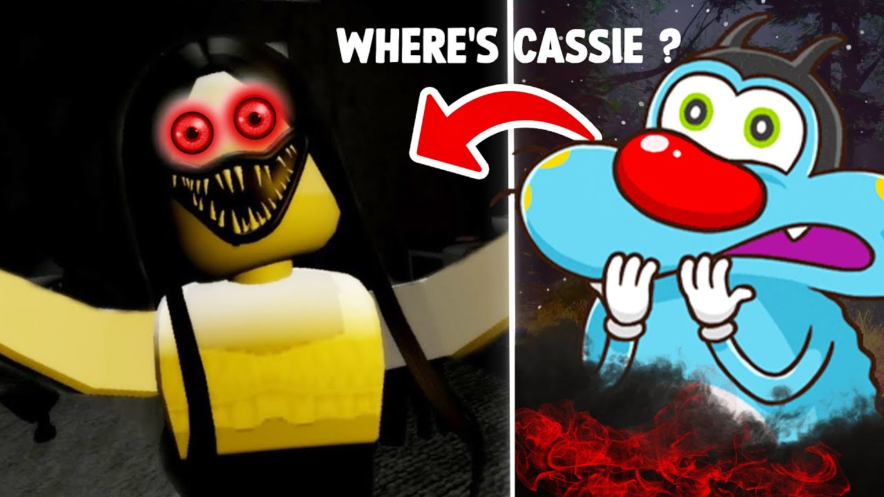 Oggy Became Detective Cassie | Roblox Where's Cassie? ft Oggy