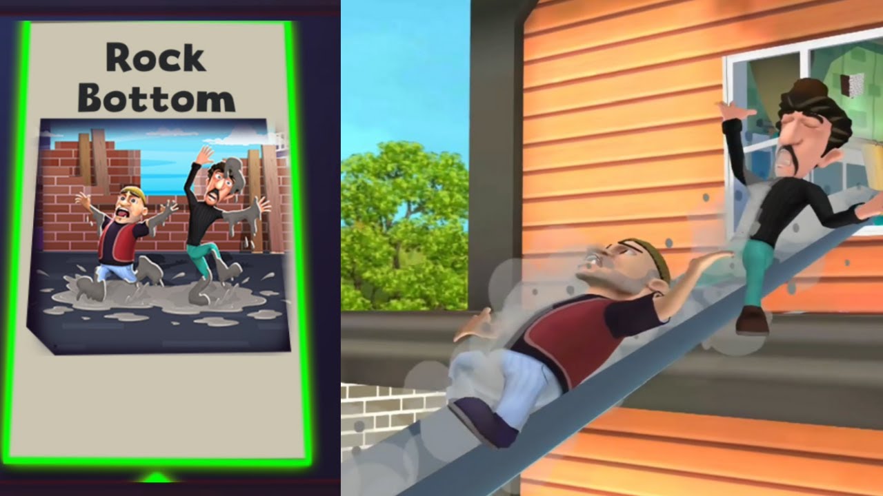 Scary Robber Home Clash- Rock Bottom Full Gameplay