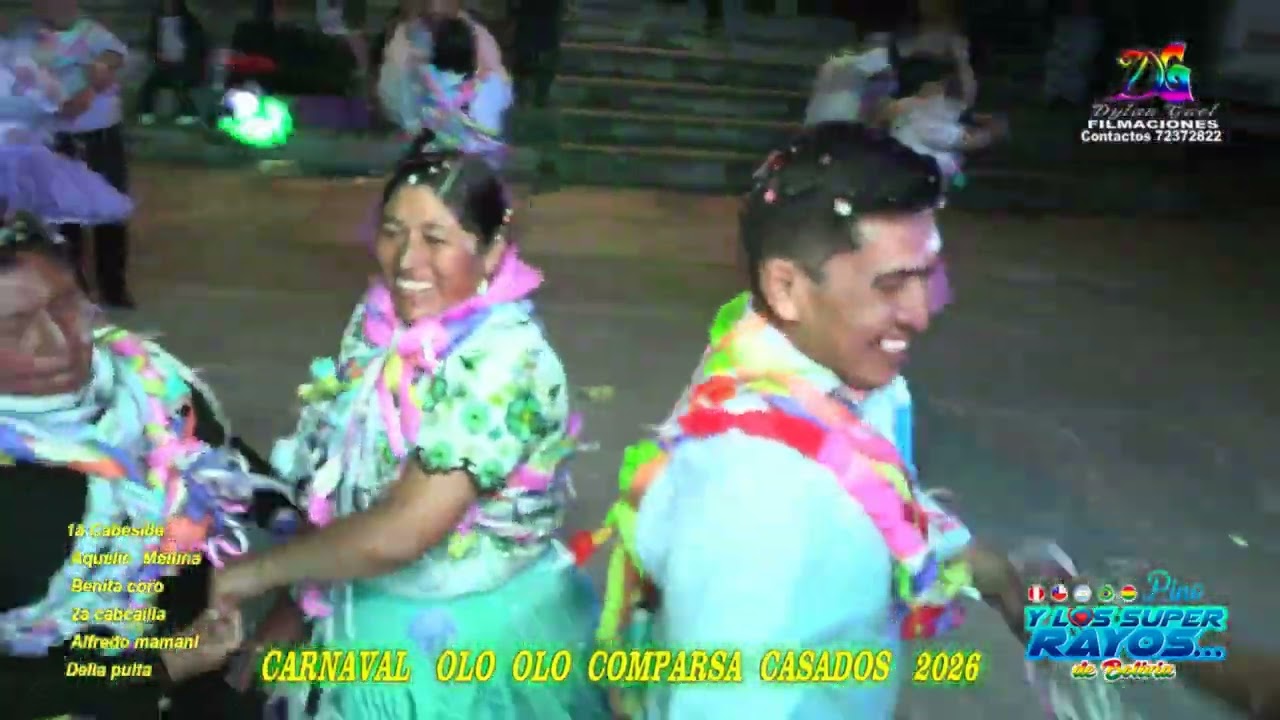 PINO Y LOS SUPER RAYOS EN EL CARNAVAL DE OLO OLO 2026