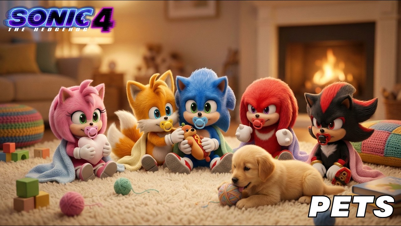 What If Baby Sonic PETS Team Saved the Planet Mobius in Sonic 4?