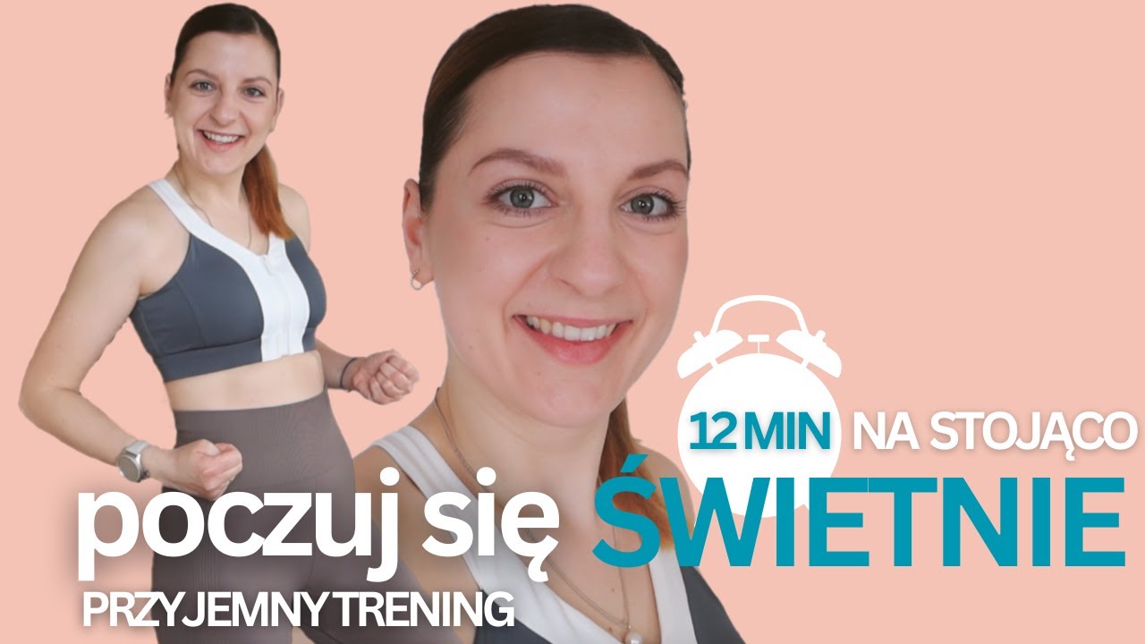 PRZYJEMNY TRENING KARDIO NA DOBRY DZIEŃ | POCZUJ SIĘ ŚWIETNIE | NA STOJĄCO DLA POCZĄTKUJĄCYCH