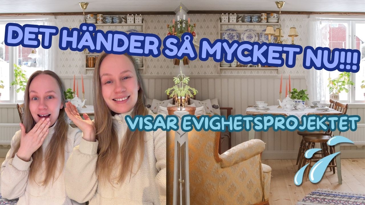 FULL FART I RENOVERINGEN!😍