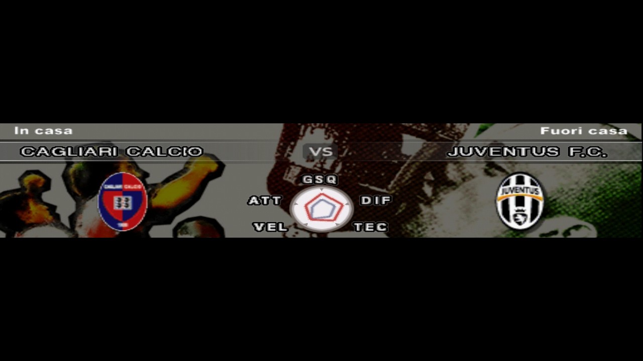 PES2009 | CAGLIARI - JUVENTUS (19°GIORNATA SERIE A)