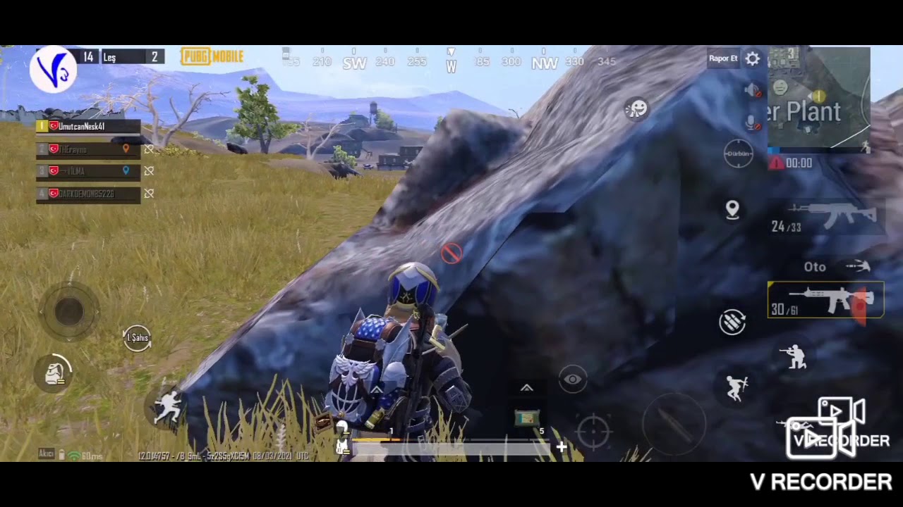 JCHF 68 OYUN KONSOLU İLE PUBG MOBİLE RANK  MAÇI