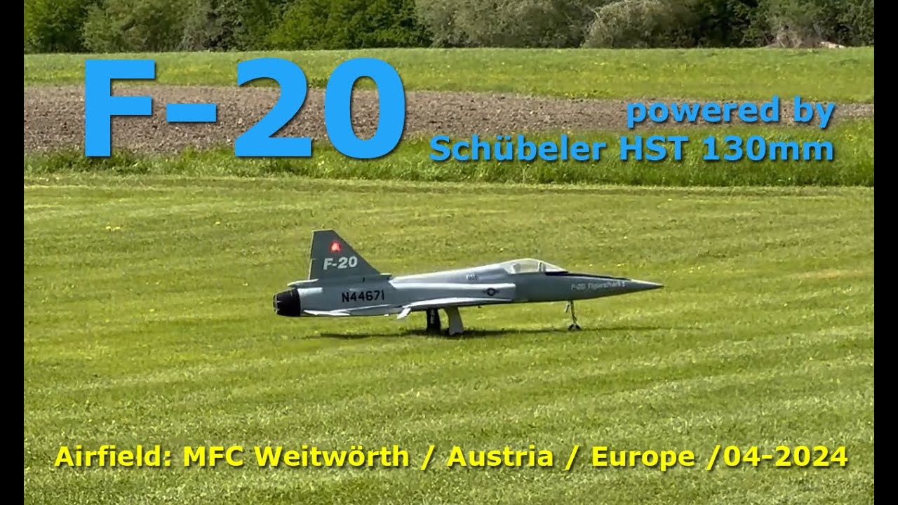 F-20;  EDF powerd by Schübeler HST 130mm