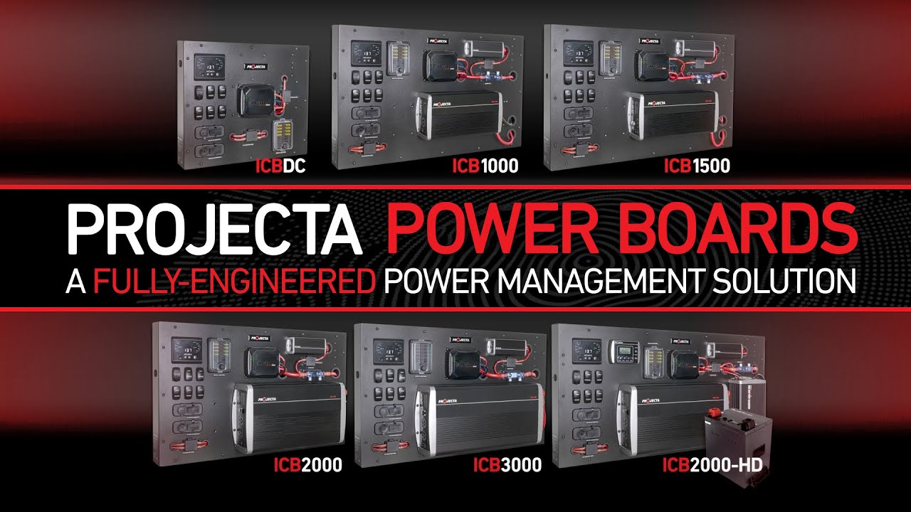 Projecta Power Boards - A Range of Easy to Install Power Management Solutions