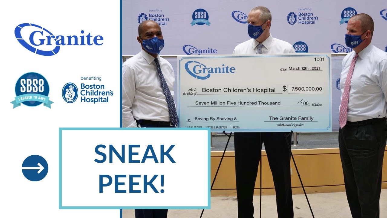 SNEAK PEEK: Saving By Shaving benefiting Boston Children's Hospital