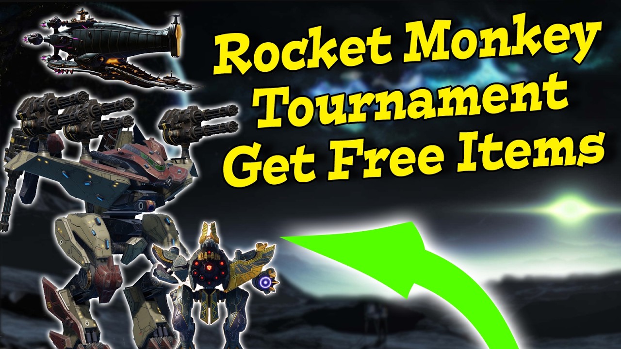 Huge Giveaway Tournament - War Robots Rocket Monkey&rsquo;s