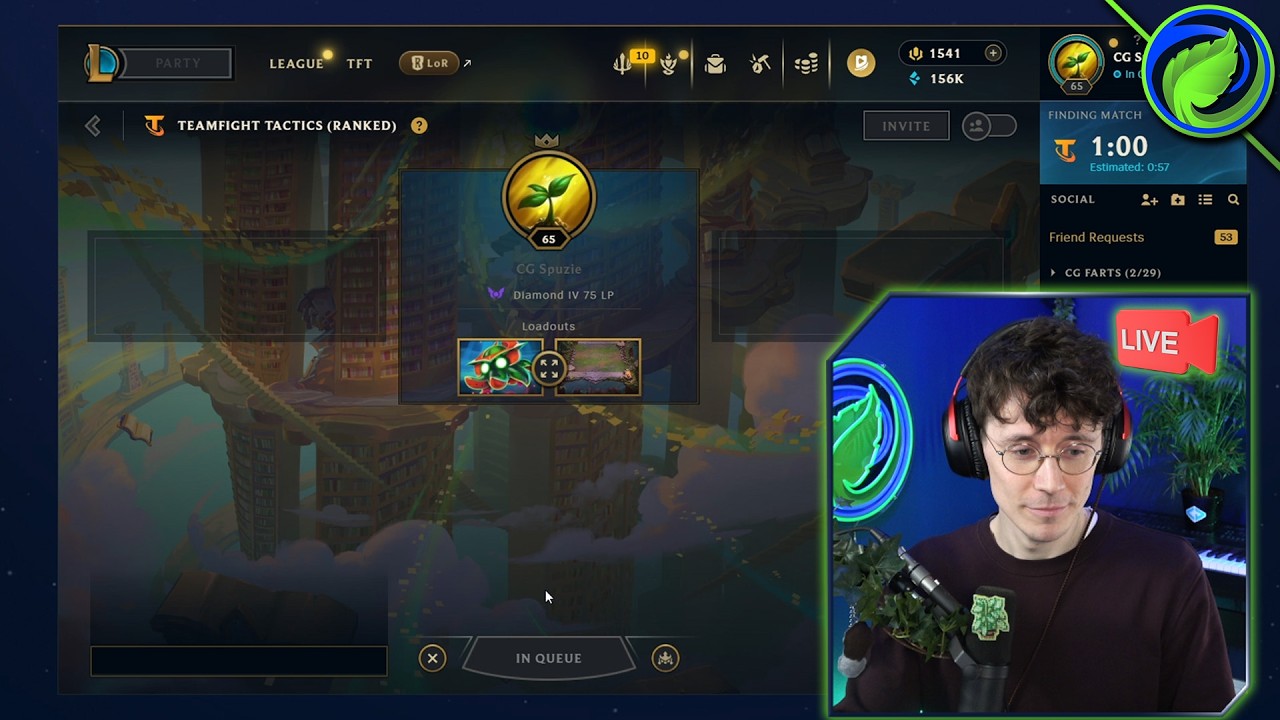 Back on the grind | TFT Set 16 Ranked | Spuzie Live