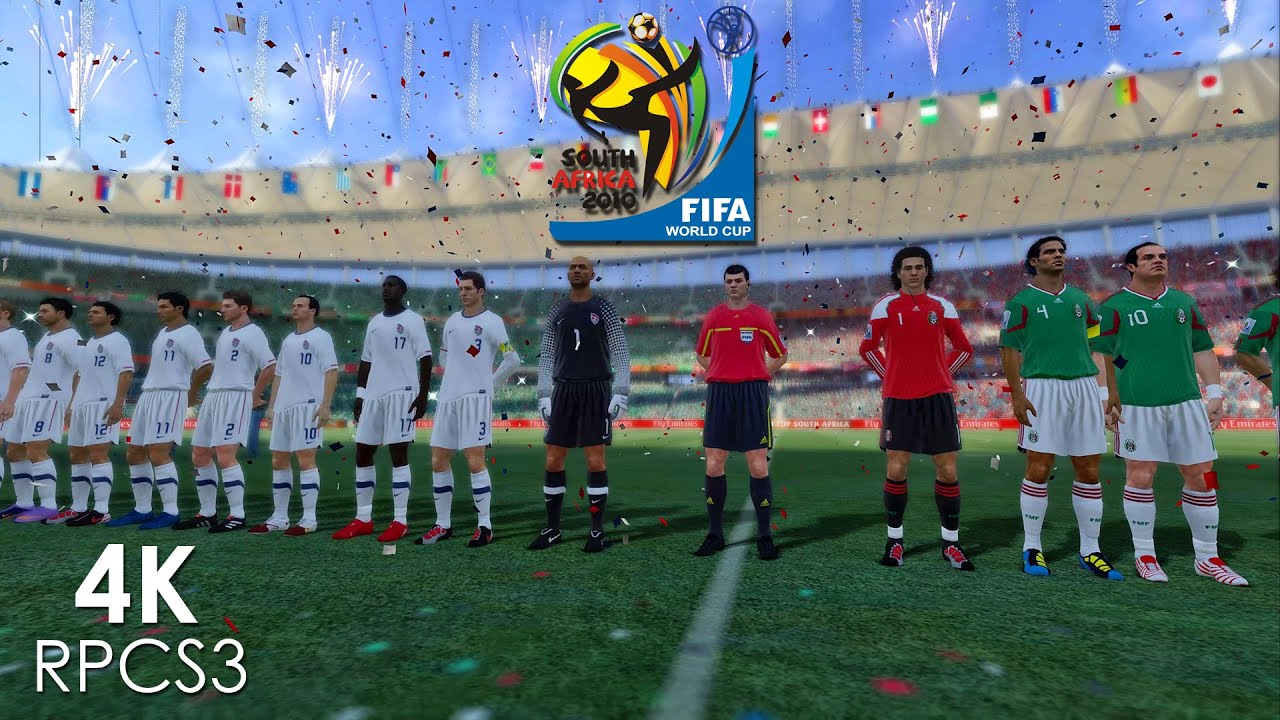 2010 FIFA World Cup South Africa (4K / 2160p / 60fps) | RPCS3 Emulator 0.0.27-15096 | Sony PS3