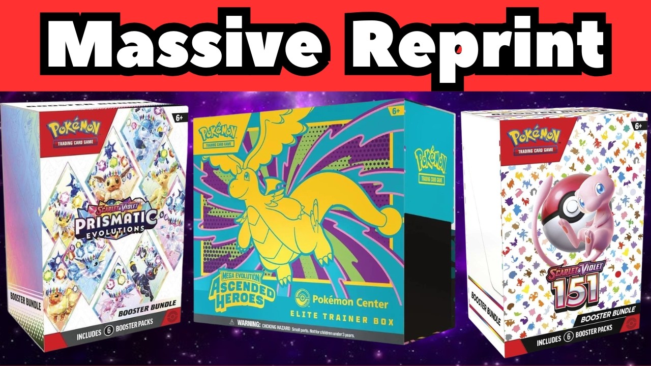 Переиздание набора бустеров Prismatic Evolutions от Pokemon Center — Возможность приобрести?