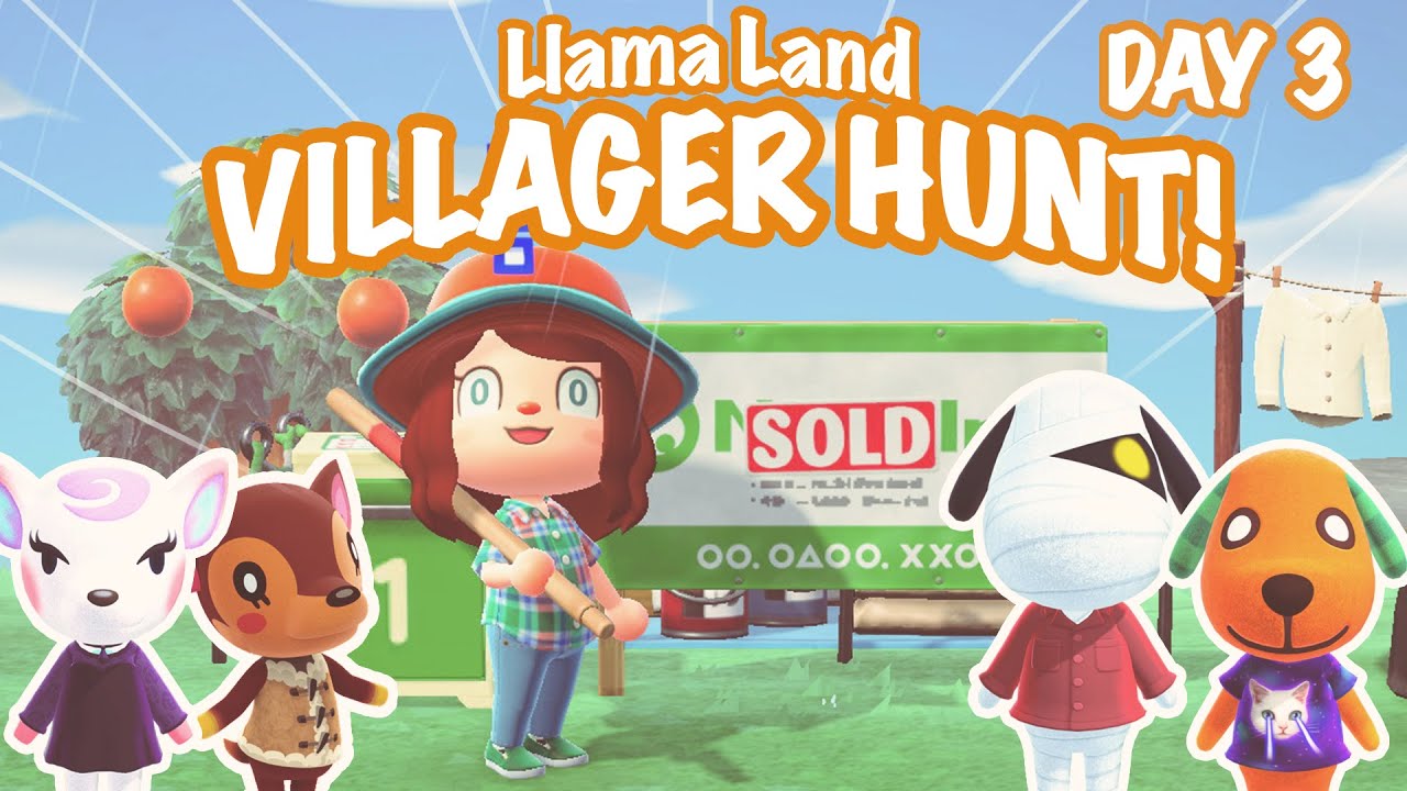 FIRST THREE DREAMIES 😍 30 NMT Villager Hunt ✨ New Island | Animal Crossing New Horizons