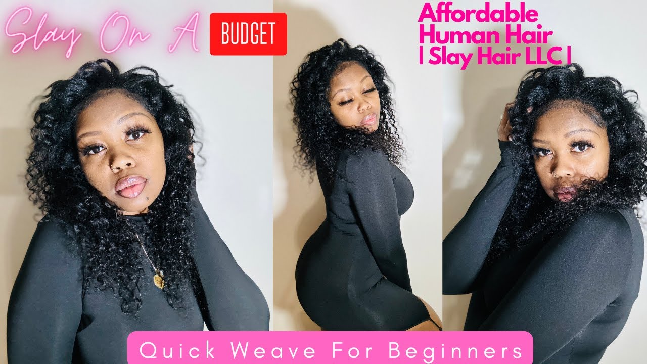 Slay On A BUDGET with my Affordable Human Hair Bundles| GRWM| Beginner Friendly| Flip Over Method