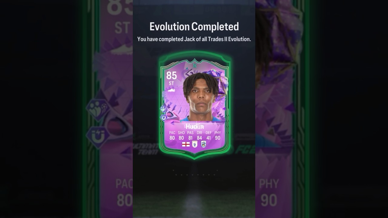 I gave 6&rsquo;9 Hudlin&hellip; 5⭐️ Skill moves & he&rsquo;s INSANE! 😂 #eafc #eafc24 #fc24 #fut #football #shorts