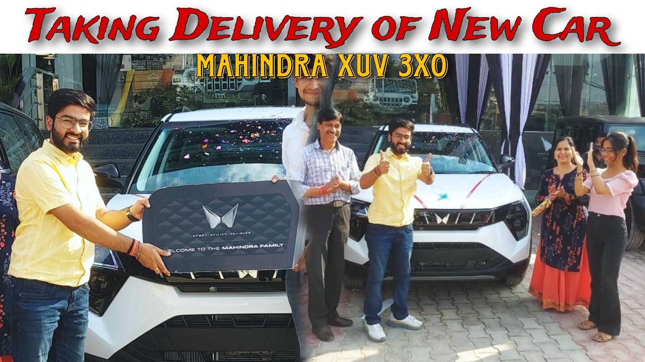 Taking Delivery of my new car | Mahindra XUV 3XO | Car Details and Experience vlog