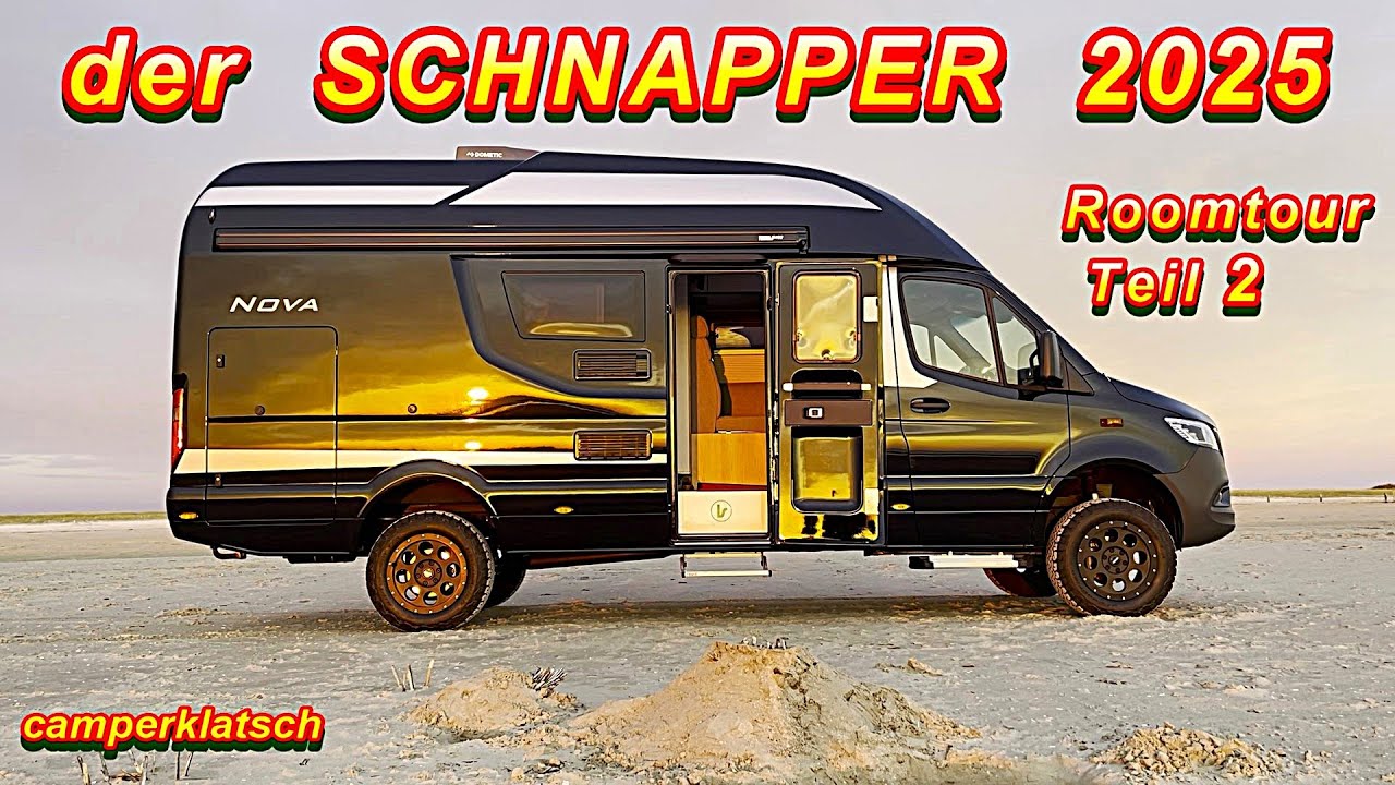 BILLIGE 4x4 Wohnmobile 2025 auf MB Sprinter🥰das Manufaktur SCHNÄPPCHEN❗️Kastenwagen Camper