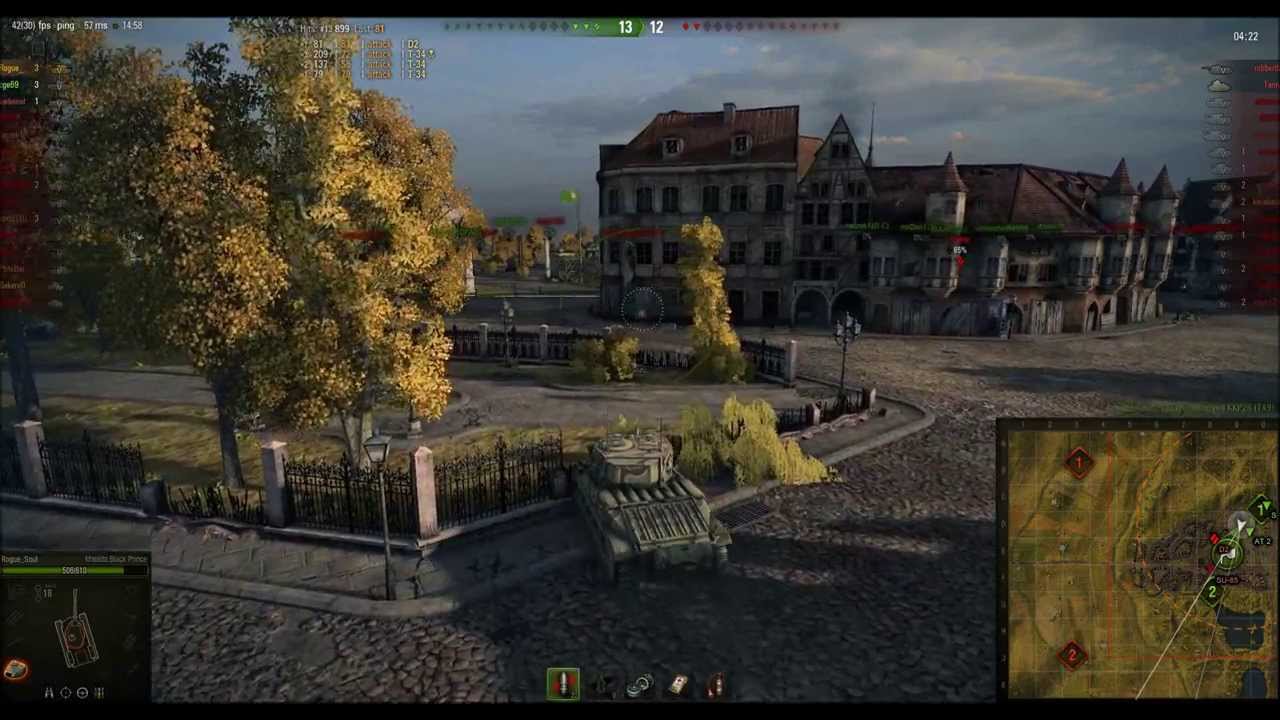 World of Tanks - Matilda Black Prince on Siegfried Line (Assault) [7,250XP *5]