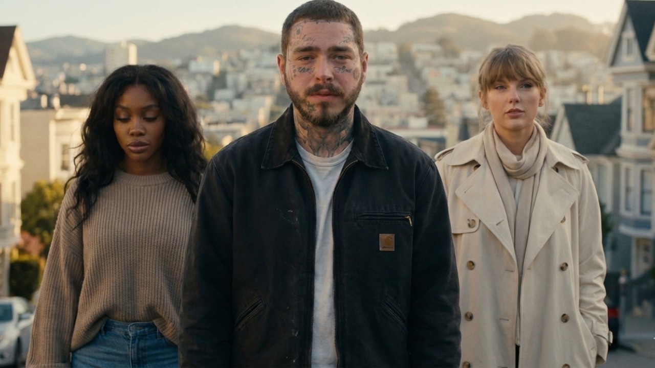 Post Malone ft SZA ft Taylor Swift - Glass Heart Don't Heal ( Official Fan Made Video)