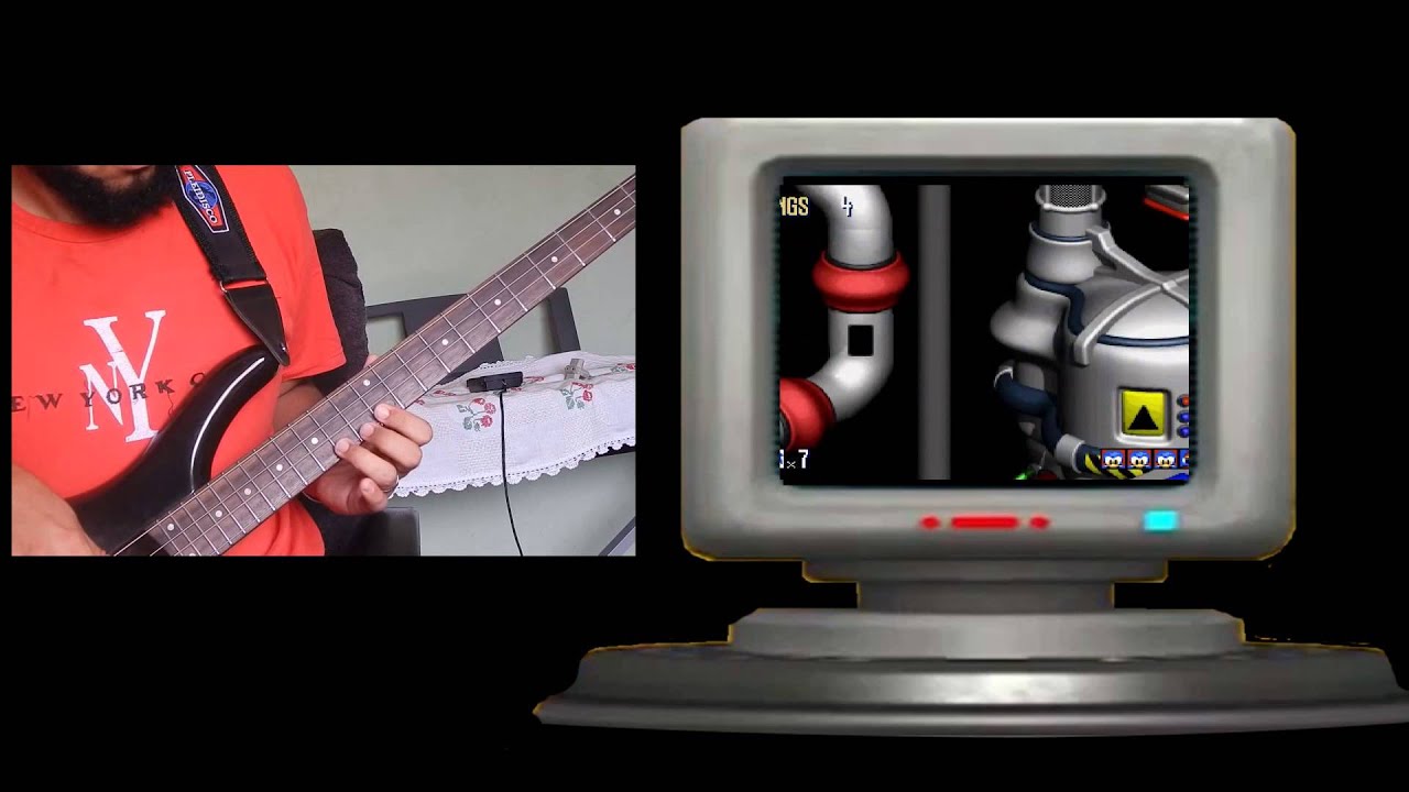 Gene Gadget - Sonic 3D Blast Genesis - Bass Cover - Jonathan Álex