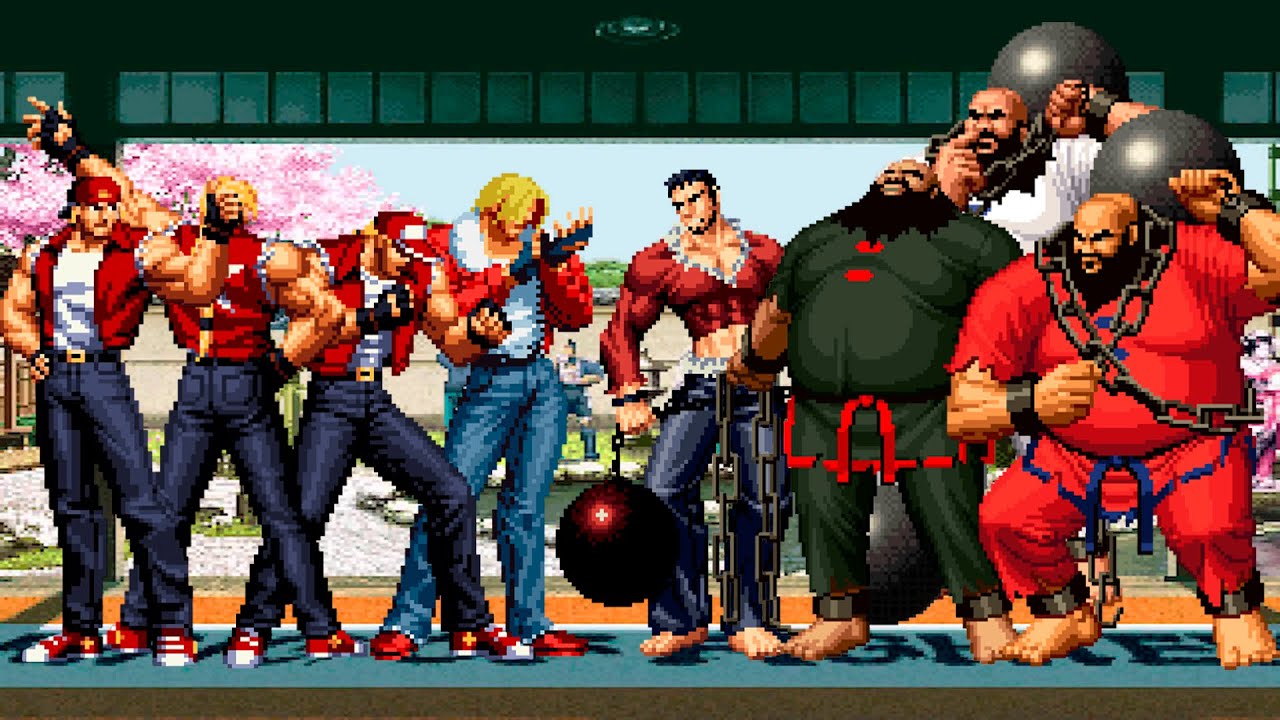 [KOF Mugen] Terry Bogard Team vs Chang Koehan Team