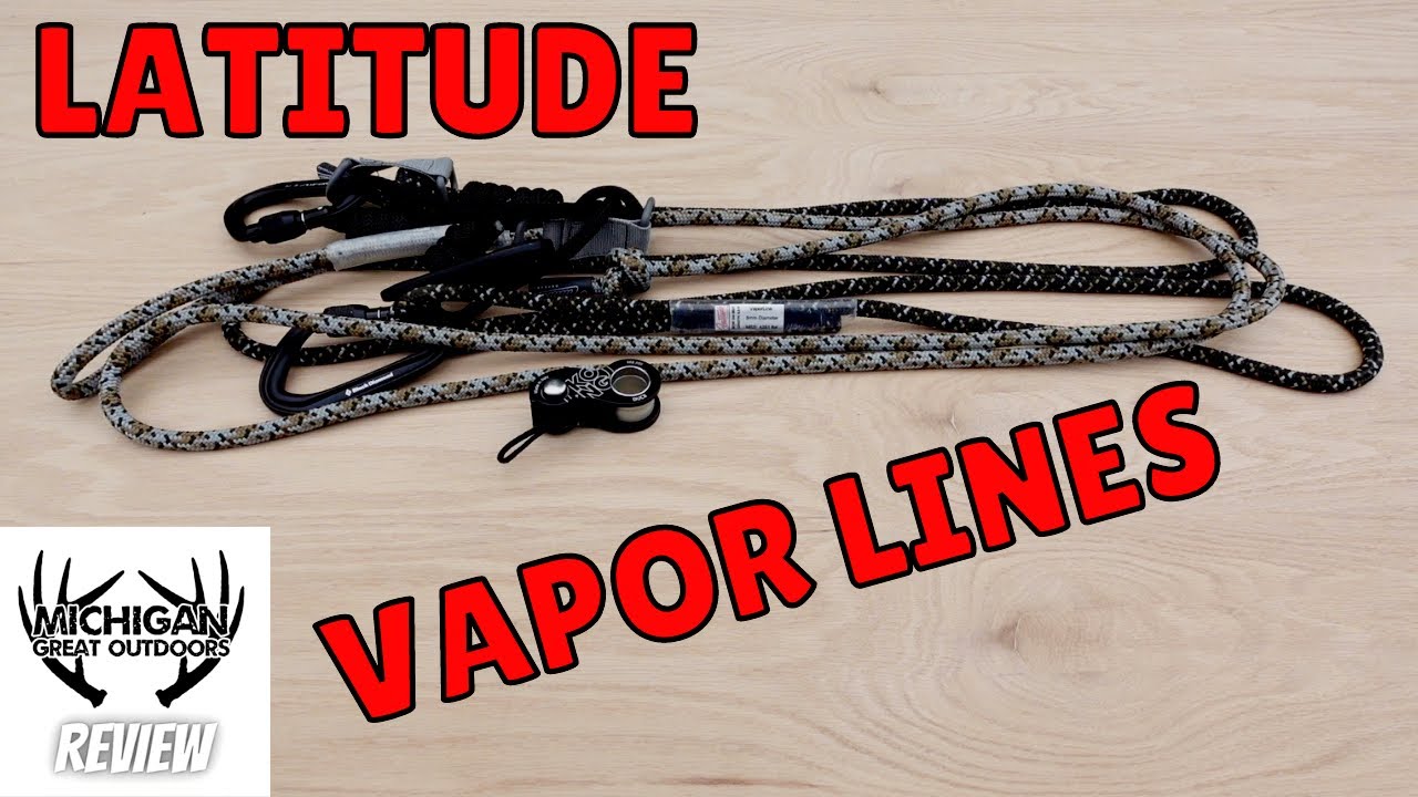 Latitude 8mm Vapor Lines - Best Saddle Hunting Tether 2022