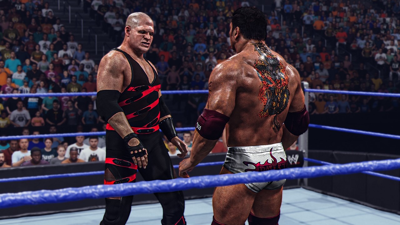 WWE 2K25: БАТИСТА ПРОТИВ КЕЙНА, МАТЧ ОДИН НА ОДИН.
