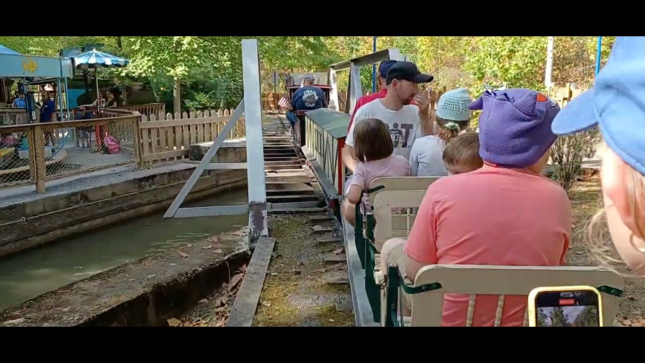 Riding Ole Smokey at Knoebels!