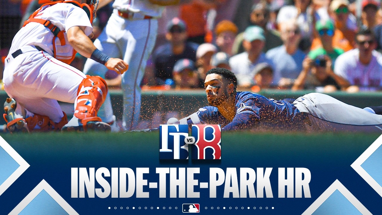 INSIDE-THE-PARK HOME RUN for Victor Mesa Jr! | MLB Highlights (Rays vs. Red Sox)