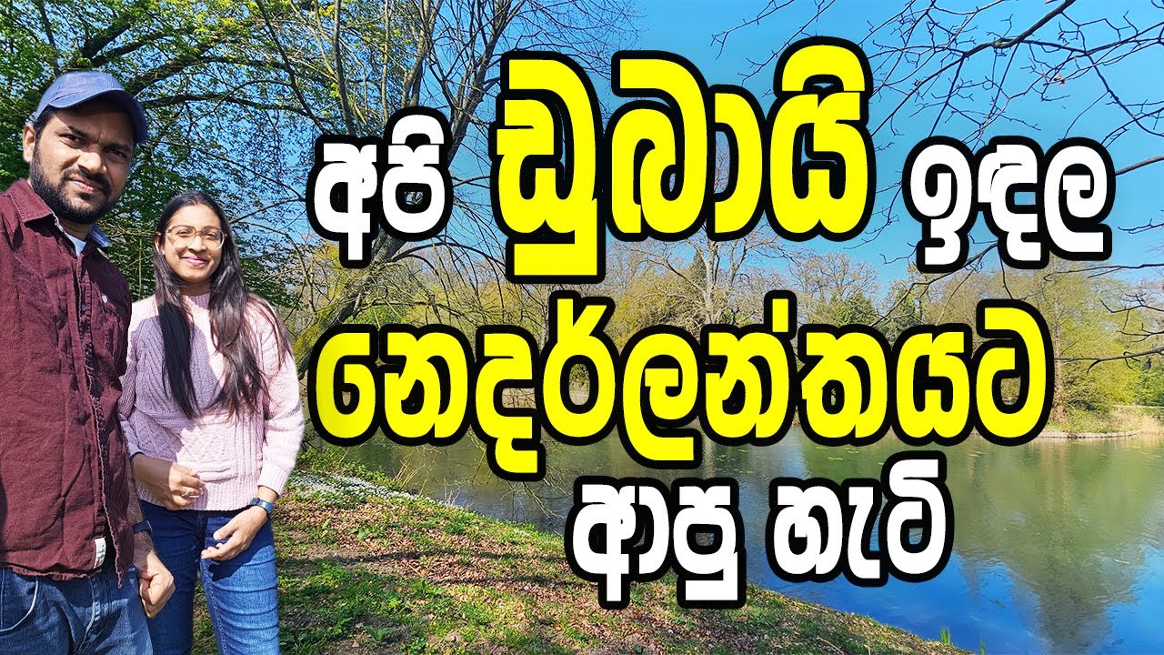 අපි Europe ආපු විදිහ | Move to the Netherlands from Dubai