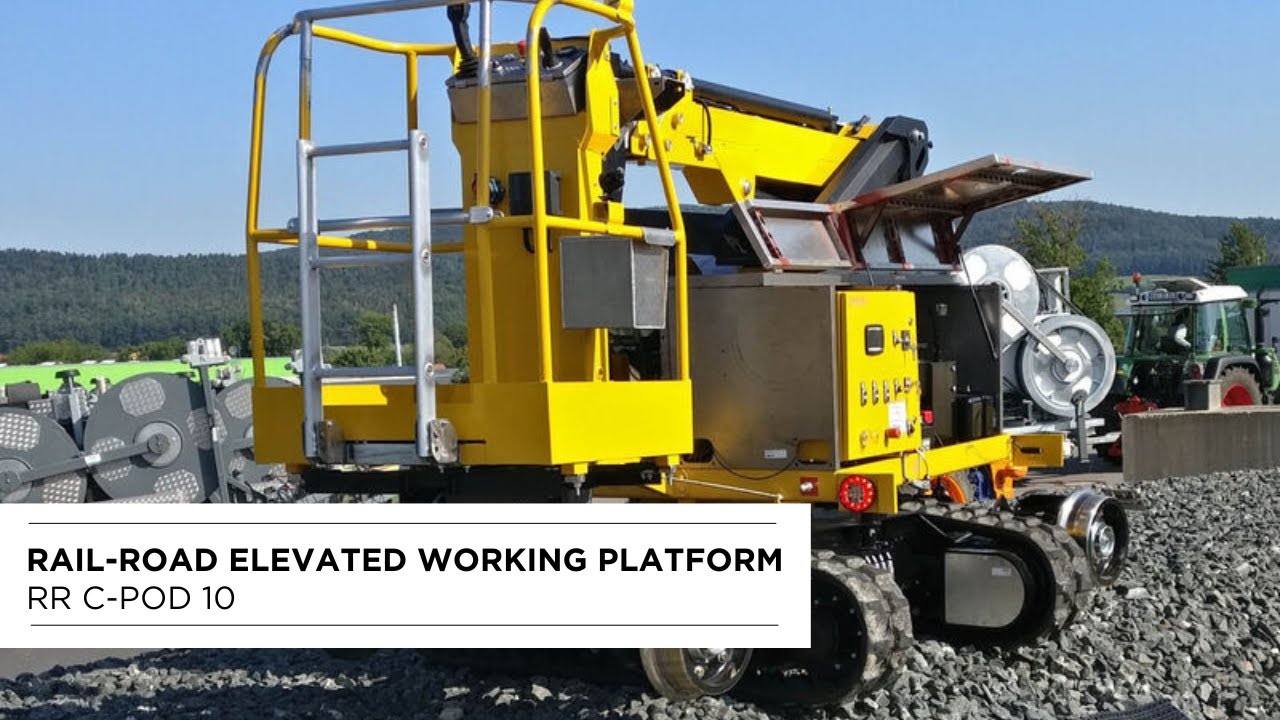 RR C-POD 10 | Light rail-road elevated working platform | ZECK