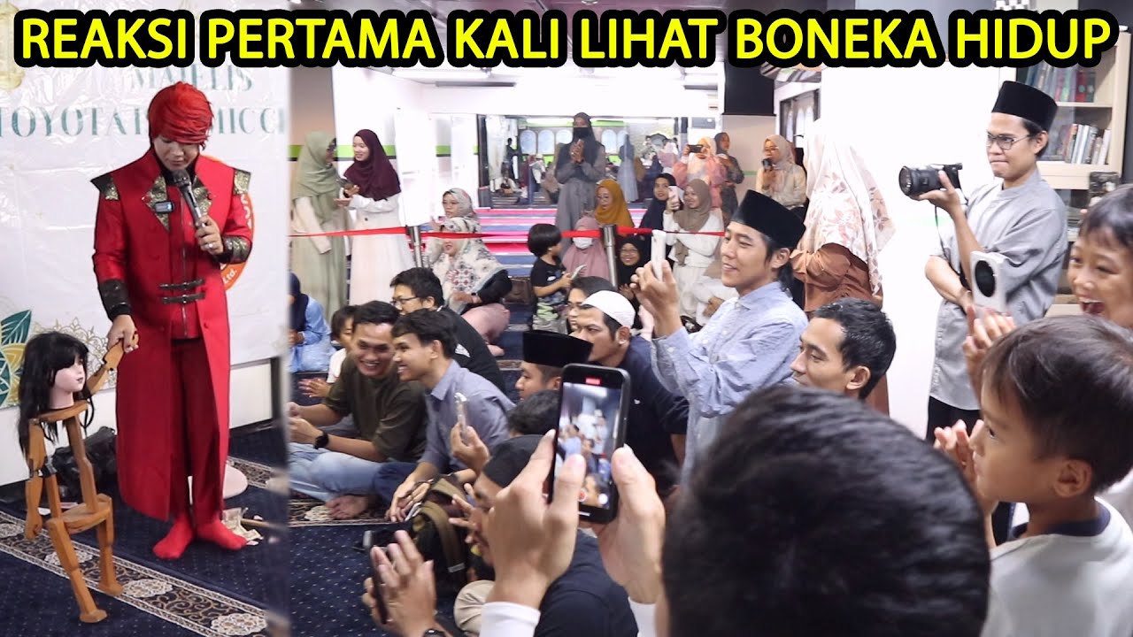 SEMUA TERKEJUT ‼️ REAKSI WARGA DI JEPANG LIHAT BONEKA HIDUP - ILMU MERAH - Pesulap Merah