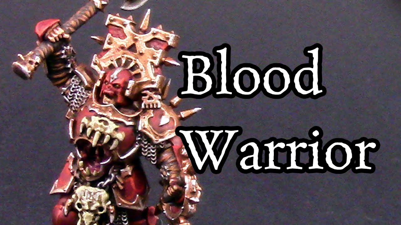 How to paint Age of Sigmar Blood Warriors