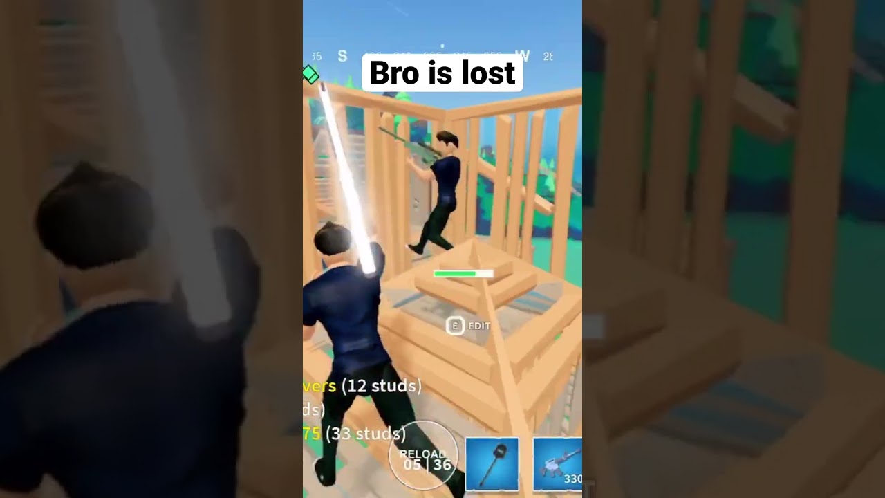 What is he doing 💀 | Strucid Mobile #fortnite #roblox #gaming #strucid #fakefortnite #shorts #fyp
