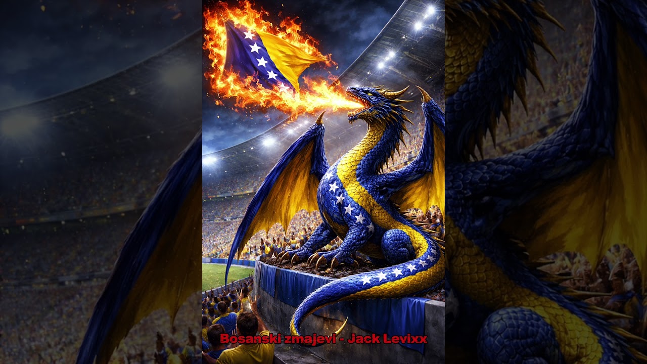 BOSANSKI ZMAJEVI 🐉🔥 | Navijačka pjesma Reprezentacije BiH 🇧🇦| Epic Viking Anthem Jack Levixx